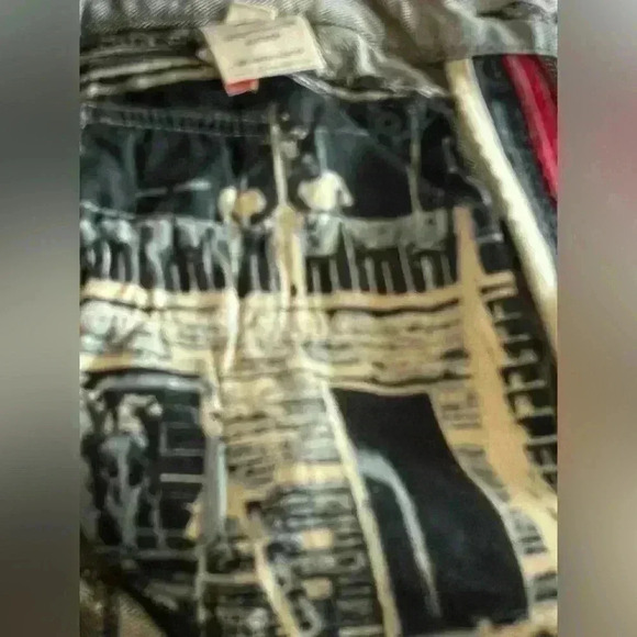 Men's Sz 31 Parasuco Denim Embroidered Fashion Jeans - Picture 16 of 16